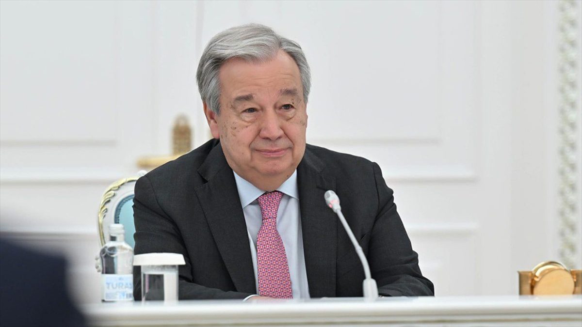 Birleşmiş Milletler Genel Sekreteri Antonio Guterres, 1945'ten beri dünyanın önemli