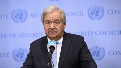 BM Genel Sekreteri Antonio Guterres'in, Sudan'ın Çad ile arasındaki Adre