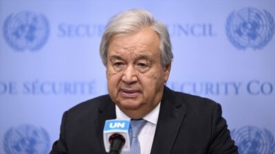 Antonio Guterres, Pasifik ada ülkelerinin denizlerde yükselen su seviyelerinin getirdiği