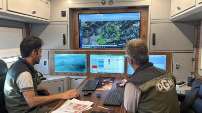 Bolu'nun Göynük ilçesinde çıkan orman yangını kontrol altına alındıktan sonra