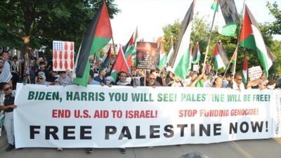 ABD'nin Chicago kentinde Demokrat Parti Kongresi devam ederken, Gazze'de acil