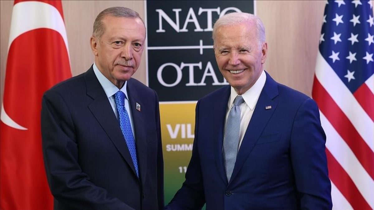 Cumhurbaşkanı Recep Tayyip Erdoğan, ABD Başkanı Joe Biden ile telefon