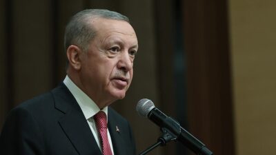 Cumhurbaşkanı Recep Tayyip Erdoğan, İzmir'in Karşıyaka ilçesinde çıkan orman yangınından