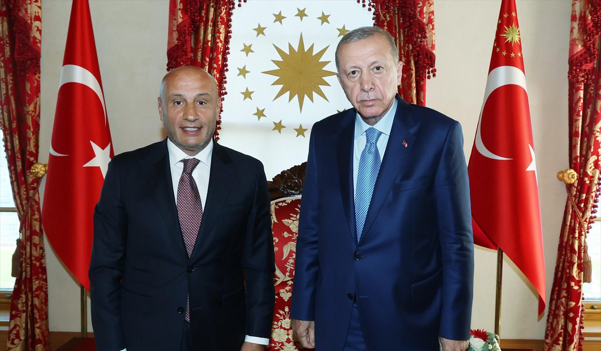 Cumhurbaşkanı Recep Tayyip Erdoğan, Türkiye İhracatçılar Meclisi (TİM) Başkanı Mustafa