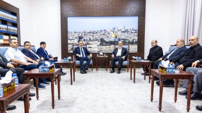 Dışişleri Bakanı Hakan Fidan, Katar'ın başkenti Doha'da Hamas yöneticilerine taziyelerini