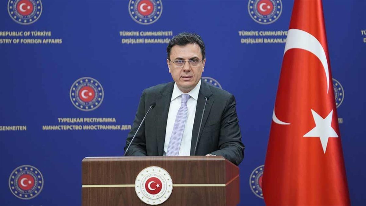 Dışişleri Bakanlığı Sözcüsü Öncü Keçeli, Türkiye ile Irak arasında terörle