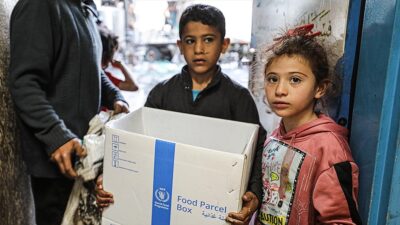 BM Dünya Gıda Programı (WFP), dün İsrail'in Vadi Gazze köprüsündeki