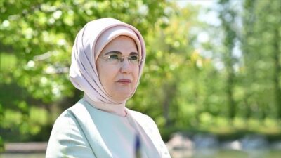 ANKARA (AA) – Emine Erdoğan, sosyal medya hesaplarından Filistin Devlet