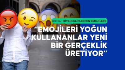 Jest ve mimikleri ifade etmek için kullanılmaya başlanan "emoji" yeni