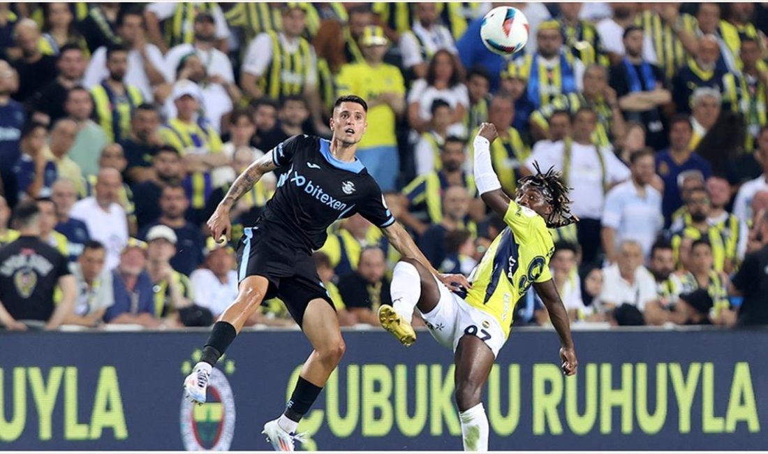 Trendyol Süper Lig'in ilk haftasında Adana Demirspor'u konuk eden Fenerbahçe,