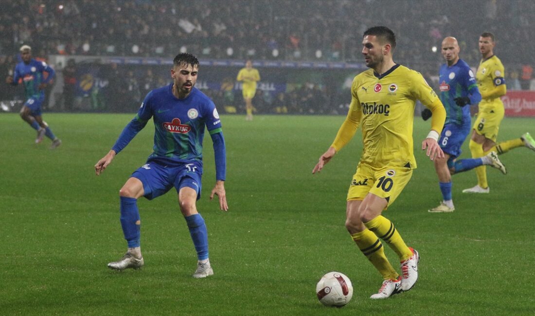Fenerbahçe, Trendyol Süper Lig'in 3. haftasında yarın deplasmanda Çaykur Rizespor