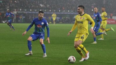 Fenerbahçe, Trendyol Süper Lig'in 3. haftasında yarın deplasmanda Çaykur Rizespor