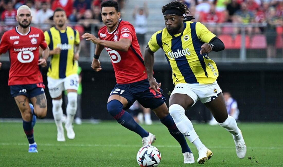 Fenerbahçe, UEFA Şampiyonlar Ligi 3. eleme turu ilk maçında deplasmanda