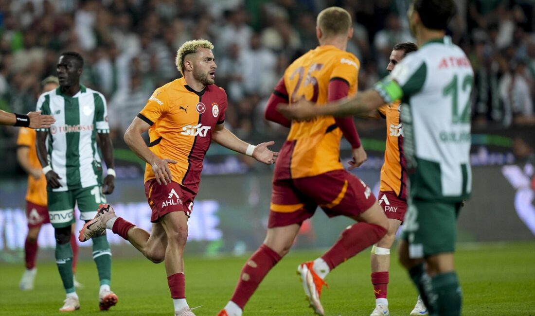 Trendyol Süper Lig'in 2. haftasında Galatasaray, konuk olduğu TÜMOSAN Konyaspor'u
