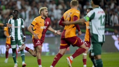 Trendyol Süper Lig'in 2. haftasında Galatasaray, konuk olduğu TÜMOSAN Konyaspor'u