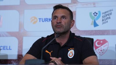 Galatasaray Teknik Direktörü Buruk, "Türk futbolu için hepimizin üstüne düşen