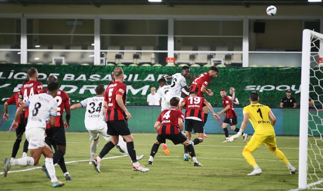 Trendyol Süper Lig'in 1. haftasında Gaziantep FK, Sipay Bodrum FK'yi