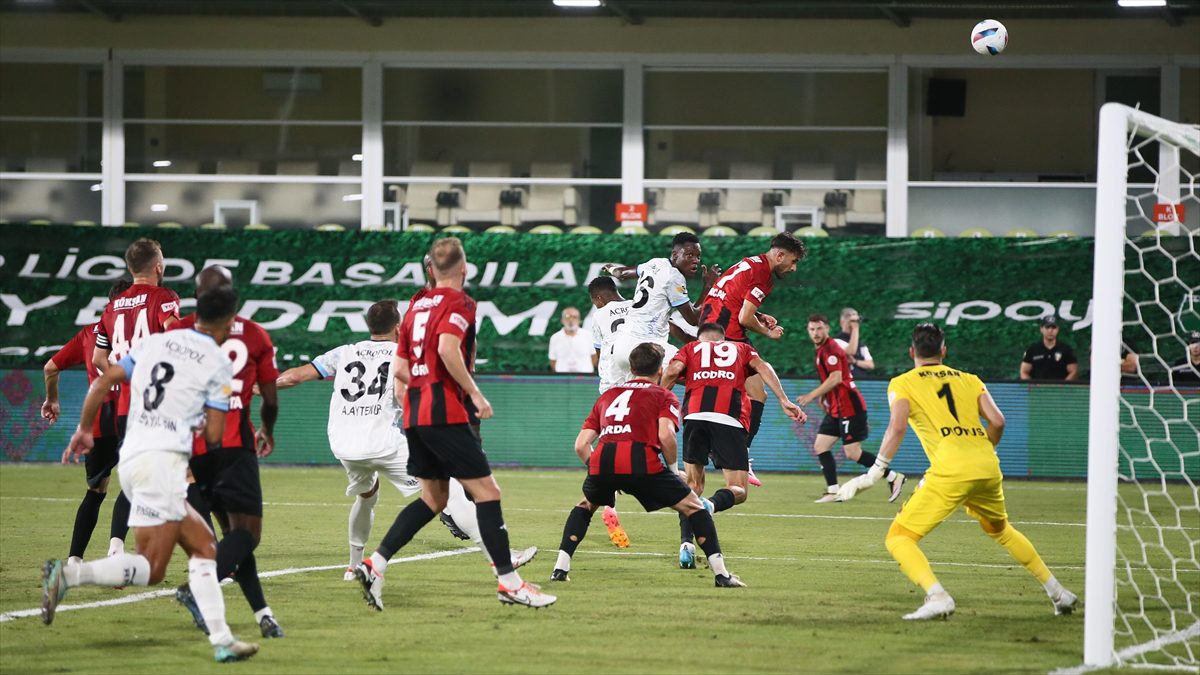 Trendyol Süper Lig'in 1. haftasında Gaziantep FK, Sipay Bodrum FK'yi