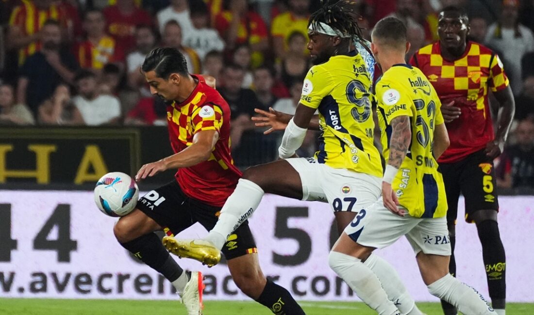 İZMIR (AA) – Trendyol Süper Lig 2. hafta mücadelesinde Göztepe