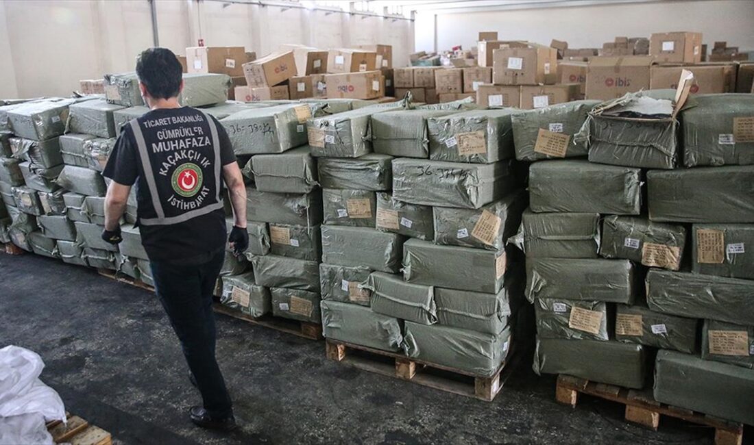 Ticaret Bakanlığı Gümrük Muhafaza ekiplerince, Mersin ve Ambarlı gümrük limanlarında