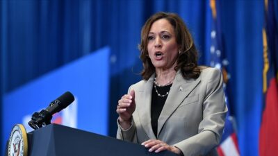 ABD'de Demokratların başkan adayı Kamala Harris, Arizona eyaletinin başkenti Phoenix'te