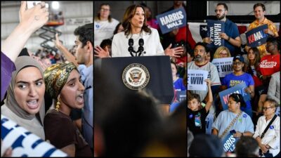 ABD'de Demokratların başkan adayı Kamala Harris, seçim kampanyası konuşmasının kendisini