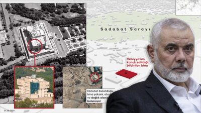 Hamas Siyasi Büro Başkanı İsmail Haniye'nin, 31 Temmuz Çarşamba günü,