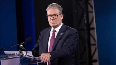 BERLIN (AA) – Starmer, Başbakanlık Ofisi’nin bah&ccedil;esinde yaptığı konuşmada, 30