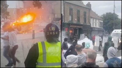 İngiltere'nin Southport kentindeki bıçaklama olayı sonrası ülkenin farklı bölgelerinde şiddet