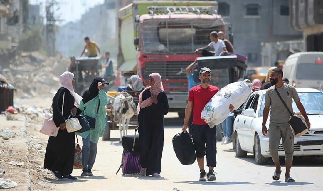 Gazze Şeridi'nde İsrail'in daha önce güvenli bölge iddia ettiği yerlerde