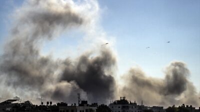 GAZZE (AA) – Gazze’deki Sivil Savunma Birimi S&ouml;zc&uuml;s&uuml; Mahmud Basal,