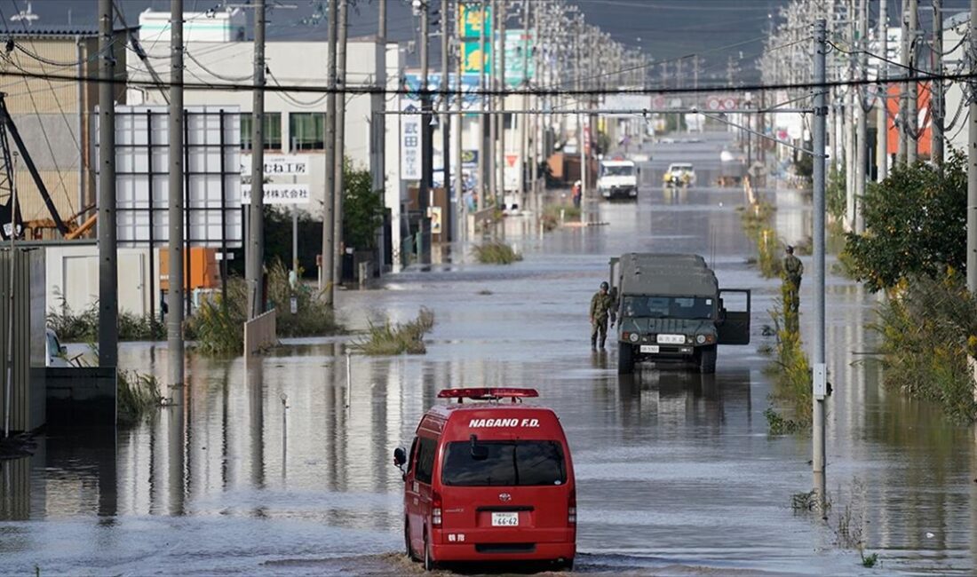 ANKARA (AA) – Kyodo News’ün haberine göre, Japonya Meteoroloji Ajansı