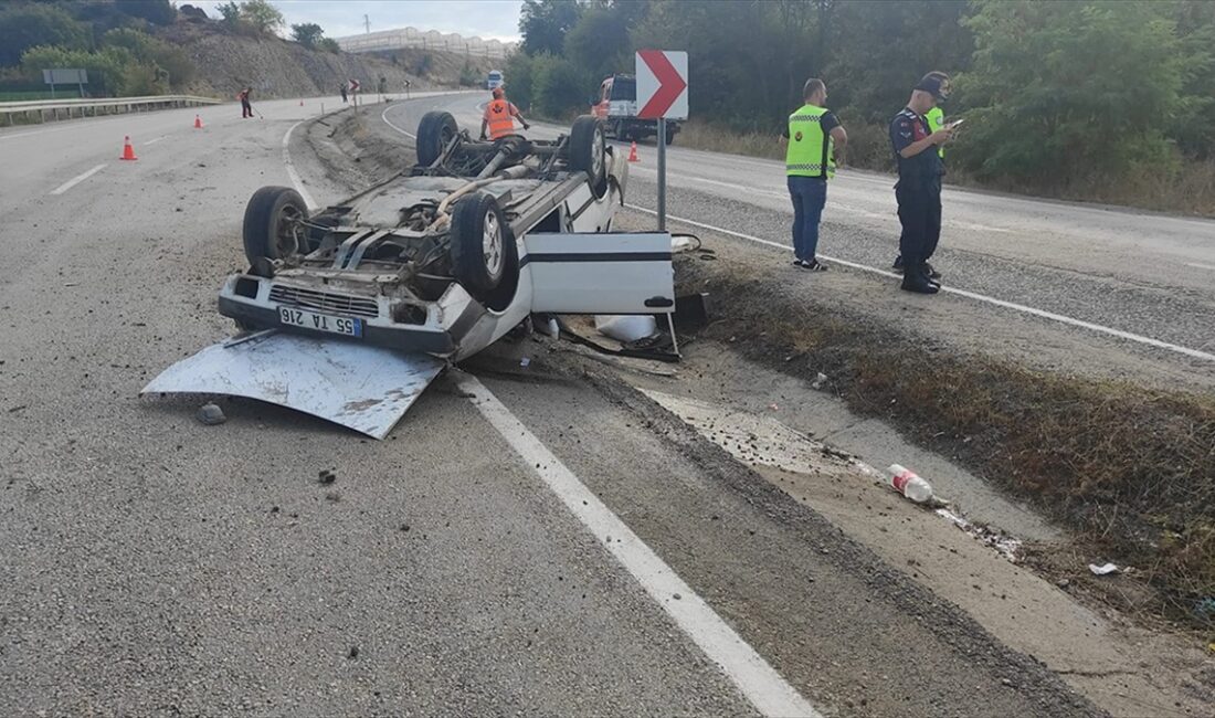 Karabük'te meydana gelen 2 trafik kazasında 3'ü çocuk 7 kişi