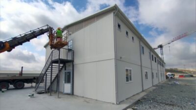 İSTANBUL (AA) – Karmod, Şili’deki altın madeni sahasında kullanılacak prefabrikleri