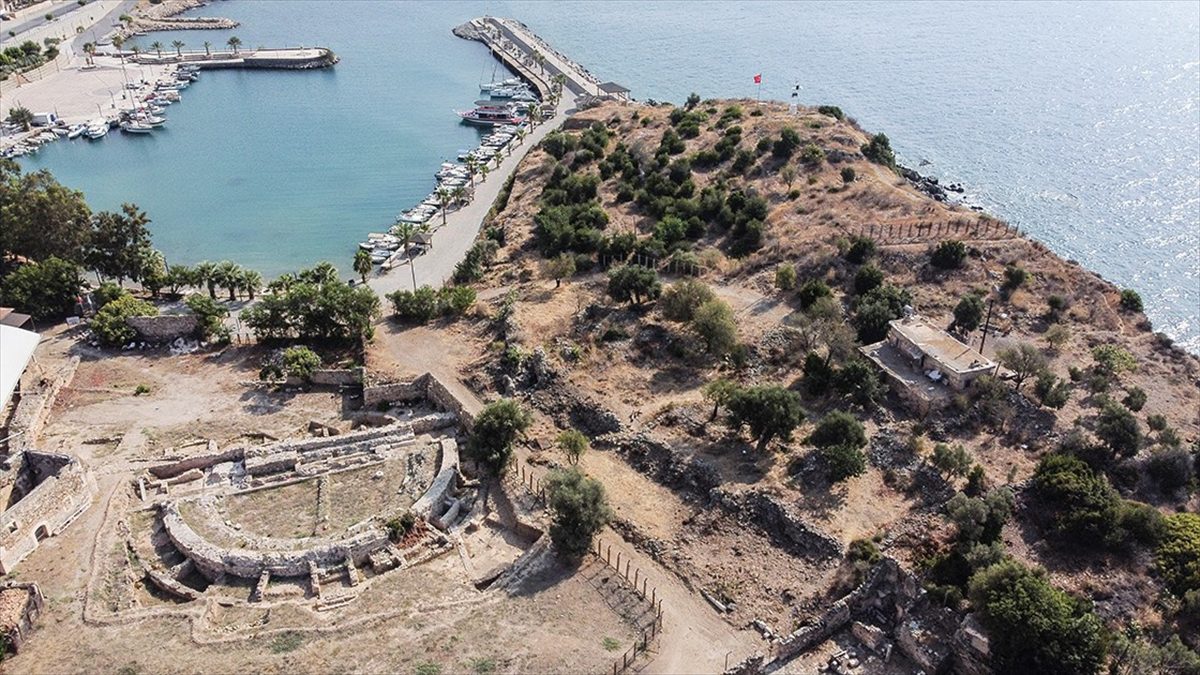  Mersin'deki Kelenderis Antik Kenti'nde devam eden arkeolojik çalışmalarda, daha