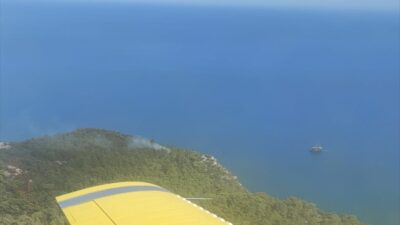 ANTALYA (AA) – Antalya'nın Kemer ilçesinde, yıldırım düşmesi sonucu iki