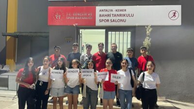 ANTALYA (AA) – Kemer’in LGS şampiyonları Antalyaspor- Atakaş Hatayspor maçını