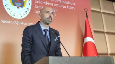 ANTALYA (AA) – Kolombiya'nın Antalya Fahri Konsolosluğu için açılış töreni