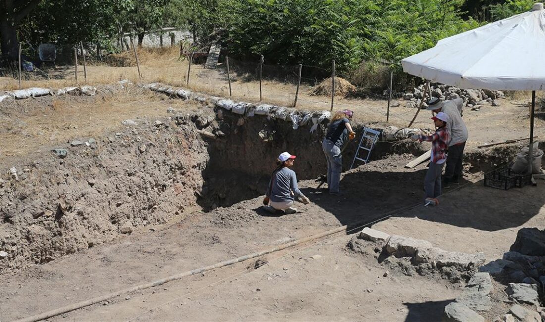 Tokat'taki Komana Antik Kenti'nde kazı çalışmaları başladı.