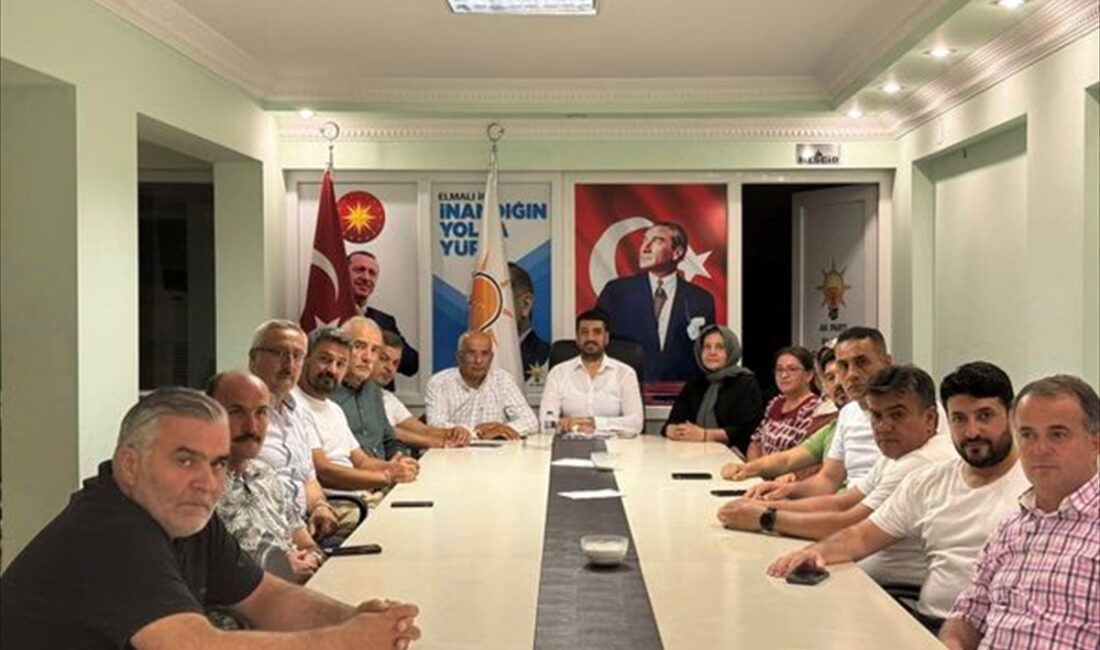 ANTALYA (AA) – AK Parti Elmalı İlçe Başkanı Yunus Emre