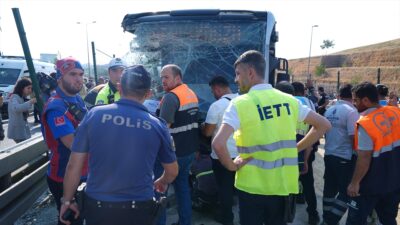 Küçükçekmece'de 1 kişinin hayatını kaybettiği, 2'si ağır 50 kişinin yaralandığı