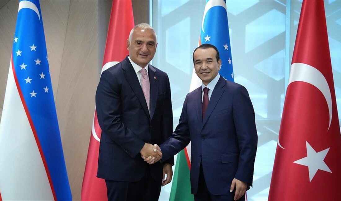 Kültür ve Turizm Bakanı Mehmet Nuri Ersoy, resmi ziyaret için