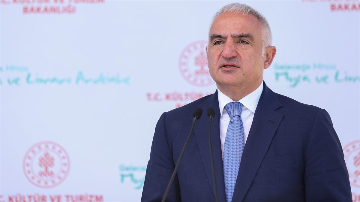 Kültür ve Turizm Bakanı Ersoy, "Biz şu anda Türkiye olarak
