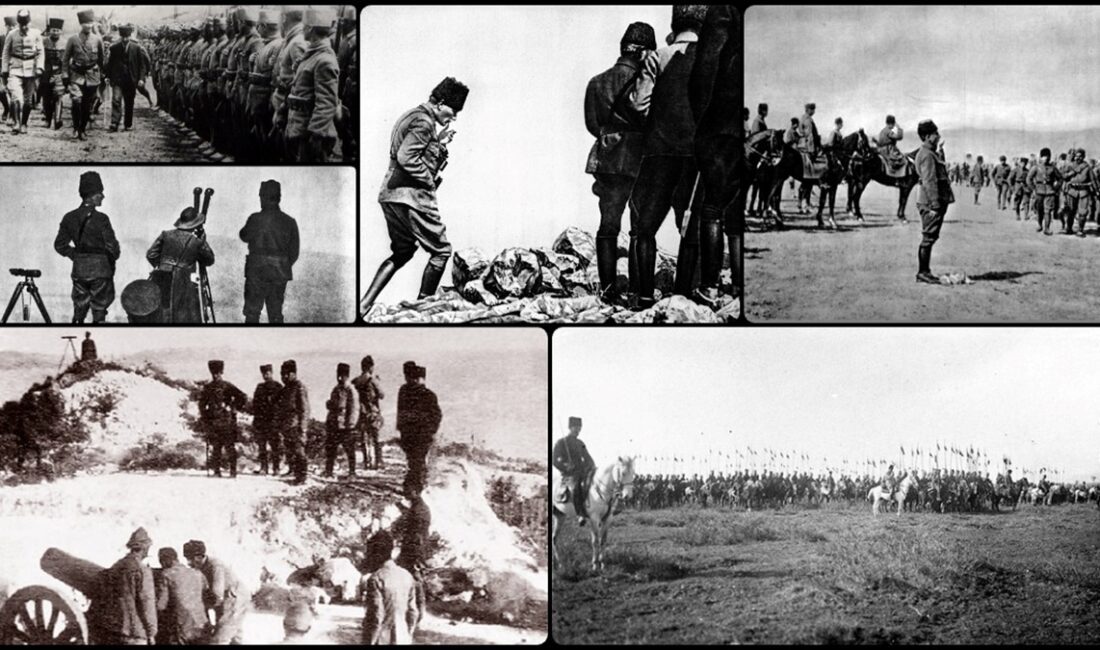 Mustafa Kemal Paşa komutasındaki Türk ordusunun 30 Ağustos Zaferi ile