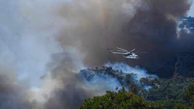 Hava sıcaklığının artması ve nem oranın düşmesiyle ülke genelinde yangın