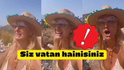 “Siz vatan hainisiniz. Bu doğaya nasıl kıyarsınız? Sizler yüzünden bizim