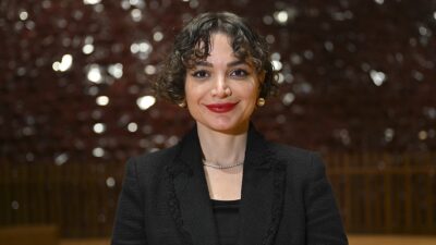 Mimar ve sanatçı Melek Zeynep Bulut'un "Duo" (İki) adlı eseri,