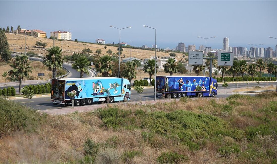 Mersin'de bir nakliye firması sahibinin, şoförlerin iş stresini azaltmak için