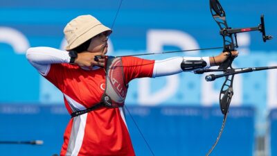 Paris 2024 Olimpiyat Oyunları'nda mücadele eden milli okçu Elif Berra