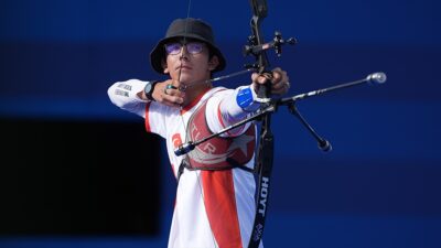 Paris 2024 Olimpiyat Oyunları'nda milli okçu Mete Gazoz, çeyrek